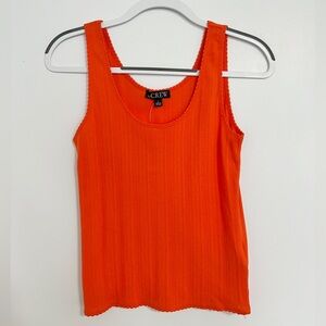 J. Crew Pointelle Tank Top